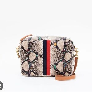 Clare V. Midi sac In Kaleidoscope Snake